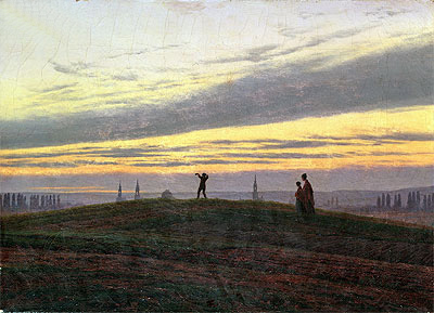 The Evening Star, c.1830/35 | Caspar David Friedrich | Giclée Leinwand Kunstdruck