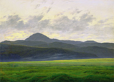 Mountainous Landscape, n.d. | Caspar David Friedrich | Giclée Canvas Print