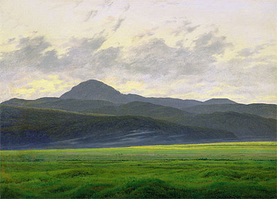 Mountainous Landscape, n.d. | Caspar David Friedrich