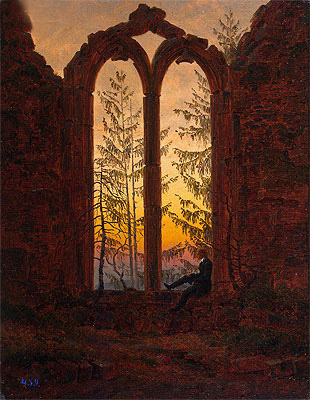 Dreamer, c.1835 | Caspar David Friedrich | Giclée Leinwand Kunstdruck