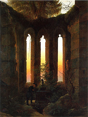 Hutten's Tomb, c.1823/24 | Caspar David Friedrich | Giclée Canvas Print