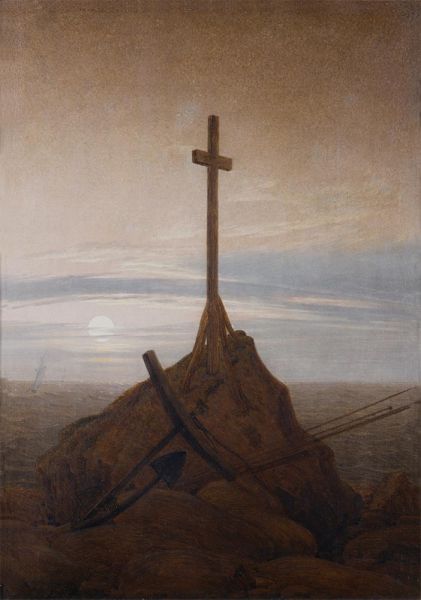 Cross on the Baltic Sea, 1815 | Caspar David Friedrich