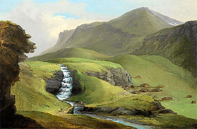 The Bachalp above Grindelwald, n.d. | Caspar Wolf