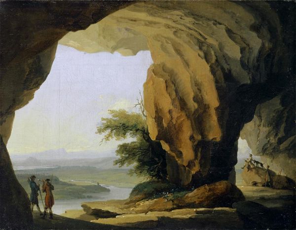 Caspar Wolf | Landscape with Beatus Cave, c.1774/77 | Giclée Canvas Print