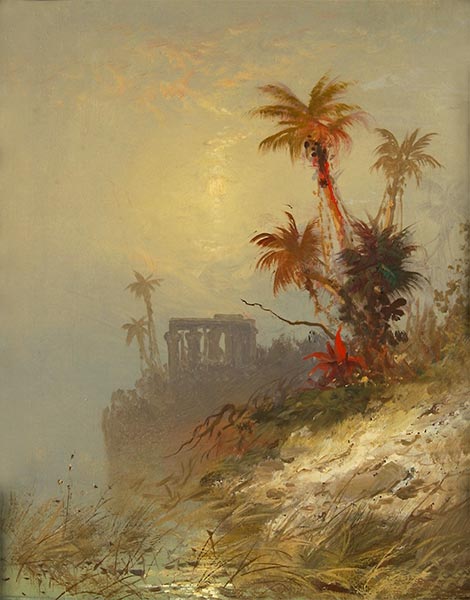 Ägyptische Landschaft, n.d. | Charles Morgan McIlhenney | Giclée Leinwand Kunstdruck