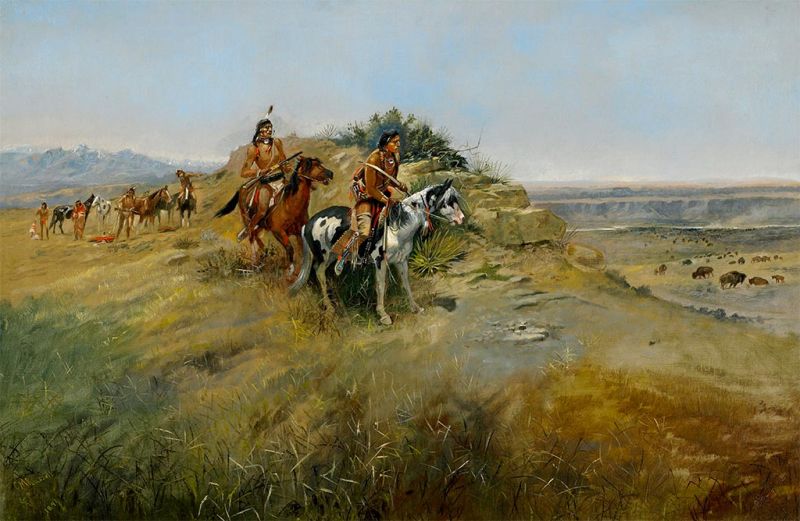 Buffalo Hunt, 1891 | Charles Marion Russell