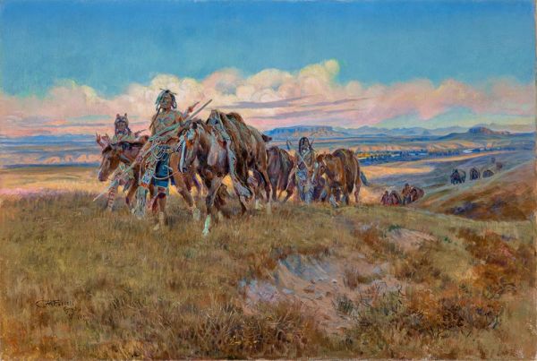 Im Feindesland, 1921 | Charles Marion Russell