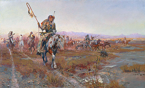 Charles Marion Russell | The Medicine Man, 1908 | Giclée Canvas Print