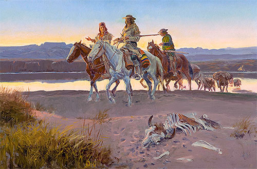 Carsons Männer, 1913 | Charles Marion Russell