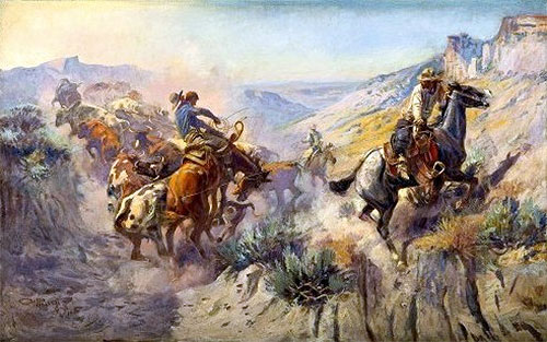 Eine Verwechslung, 1910 | Charles Marion Russell