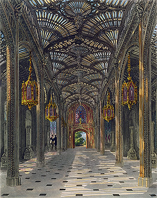 The Conservatory at Carlton House from Pyne's Royal Residences, 1819 | Charles Wild | Giclée Papier-Kunstdruck