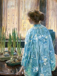 The Table Garden | Hassam | Painting Reproduction