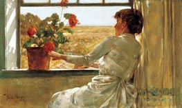 Summer Evening | Hassam | Painting Reproduction