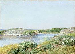 Hassam | The Little Pond, Appledore | Giclée Canvas Print