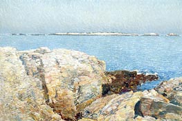 Duck Island, 1906 by Hassam | Canvas Print