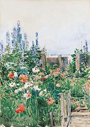 Home of the Hummingbird, 1893 by Hassam | Paper Art Print