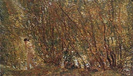Under the Alders | Hassam | Painting Reproduction