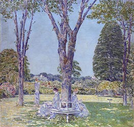 The Audition, East Hampton, 1924 by Hassam | Canvas Print