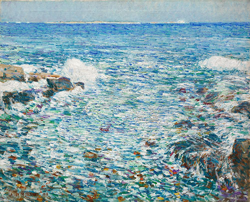 Surf, Isles of Shoals, 1913 | Hassam | Giclée Leinwand Kunstdruck
