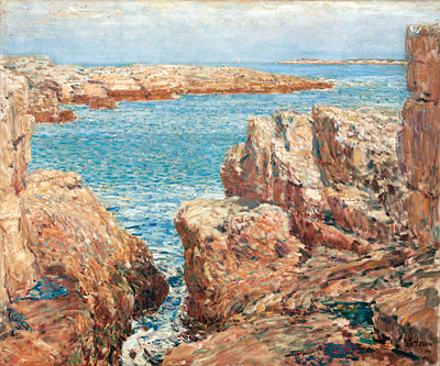 Coast Scene, Isles of Shoals, 1901 | Hassam | Giclée Leinwand Kunstdruck