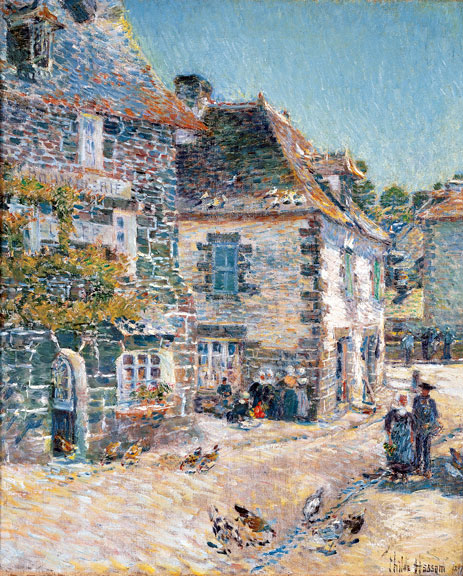 Pont-Aven, Noon Day, 1897 | Hassam