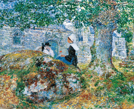 In Brittany, 1897 | Hassam | Giclée Canvas Print