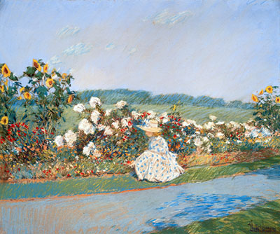 Sommerzeit, 1891 | Hassam | Giclée Papier-Kunstdruck