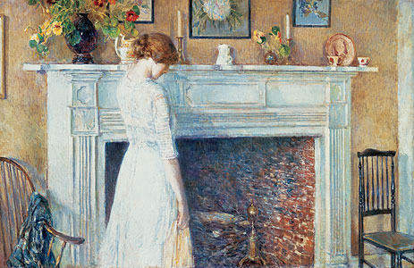 In the Old House, 1914 | Hassam | Giclée Canvas Print