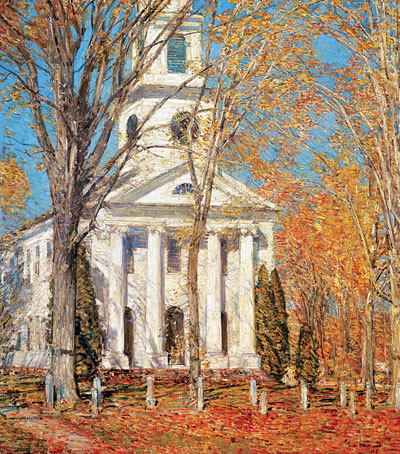 Church at Old Lyme, 1905 | Hassam