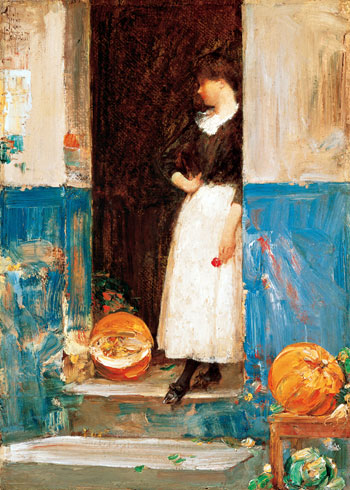La Fruitiere, c.1888/89 | Hassam | Giclée Canvas Print