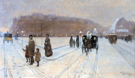 A City Fairyland, 1886 | Hassam