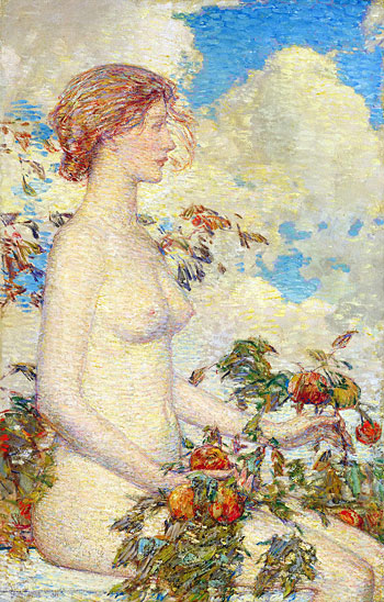 Pomona, 1900 | Hassam | Giclée Leinwand Kunstdruck