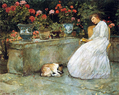 Reading, 1882 | Hassam
