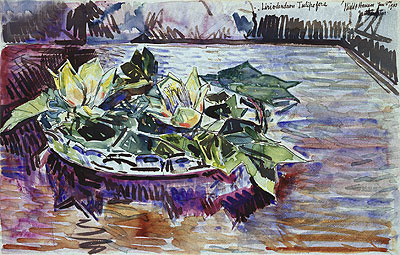 Tulpen in einer Schale, 1933 | Hassam | Giclée Papier-Kunstdruck