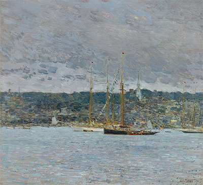 Newport, 1901 | Hassam | Giclée Leinwand Kunstdruck
