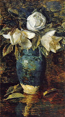 Giant Magnolias, 1904 | Hassam