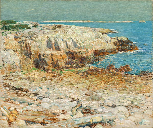 A North East Headland, 1901 | Hassam | Giclée Leinwand Kunstdruck
