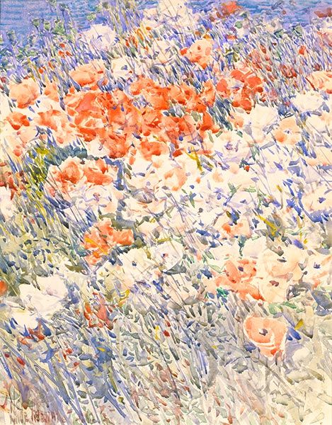 The Island Garden, 1892 | Hassam