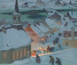 Weihnachtsmesse, c.1928/33 | Clarence Gagnon