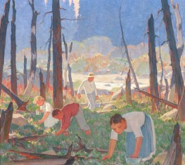 Picking Blueberries, c.1928/33 | Clarence Gagnon