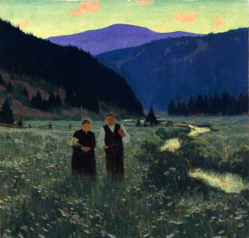 The Betrothal, c.1928/33 | Clarence Gagnon | Giclée Canvas Print