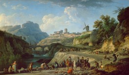 Landscape with Roadworks, 1774 | Claude-Joseph Vernet