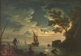 Marine, Moonlight, 1772 | Claude-Joseph Vernet