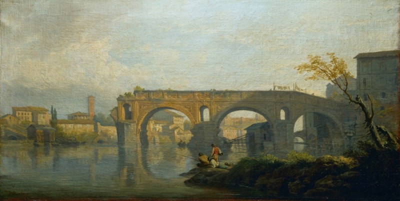 The Ponte Rotto in Rome, n.d. | Claude-Joseph Vernet | Giclée Canvas Print