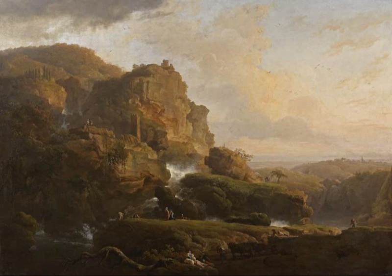 Italian Landscape, 1738 | Claude-Joseph Vernet | Giclée Canvas Print