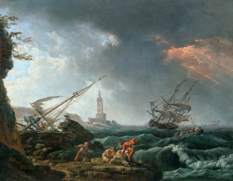 The Shipwreck, n.d. | Claude-Joseph Vernet | Giclée Canvas Print
