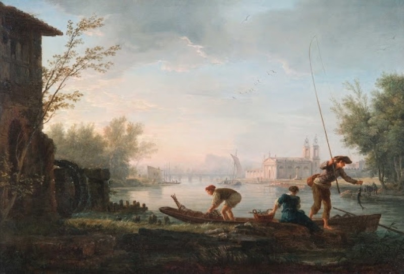 The Four Times of Day: Morning, 1757 | Claude-Joseph Vernet | Giclée Canvas Print