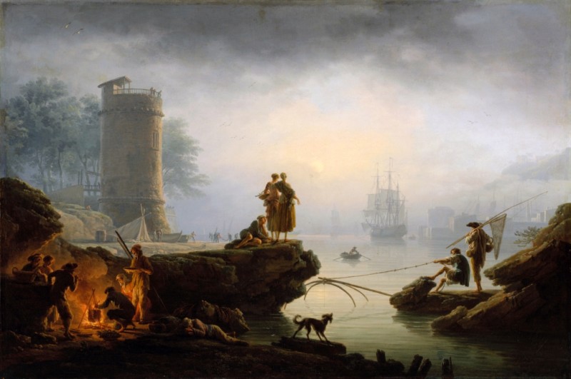 Morning, 1760 | Claude-Joseph Vernet | Giclée Canvas Print
