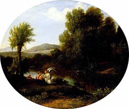 Rest on the Flight into Egypt, n.d. by Claude Lorrain | Canvas Print