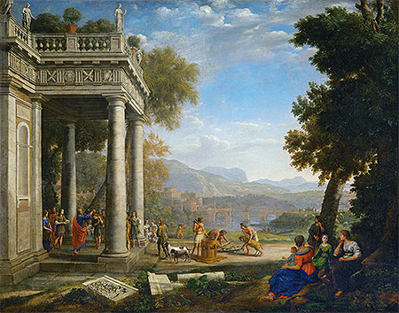 David Crowned by Samuel, 1639 | Claude Lorrain